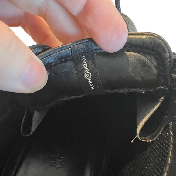 Ecco Hydromax Casual Leather Shoes Black Leather Mens Size EU 47 US 12.5/13 main image 5